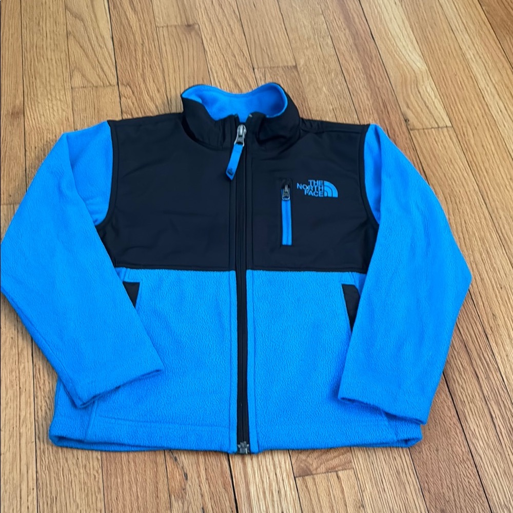 The North Face Blue and Black Jacket